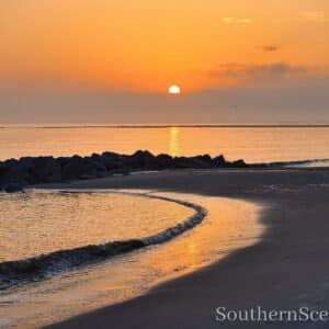 Sunrise on Fish Haul Beach 2