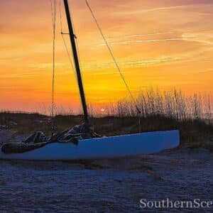 Sailboat on the Beach