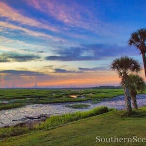 Sunrise over the Marsh