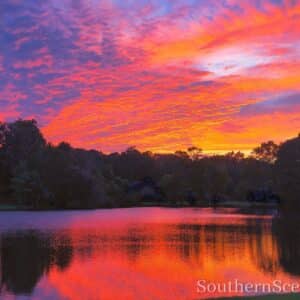 Sunset over Hidden Lake
