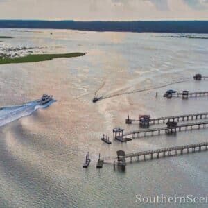 Boats on Skull Creek