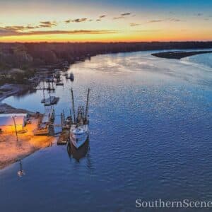 Shrimp Boat Docked on May River