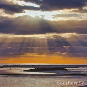 Sun over the Ocean