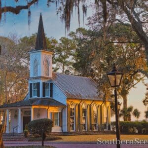 Wilson Church at Sunrise
